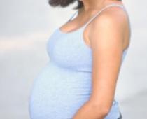 Andra Šķēles meita stāvoklī