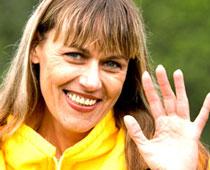 Baiba Palkavniece tagad ar kruķiem